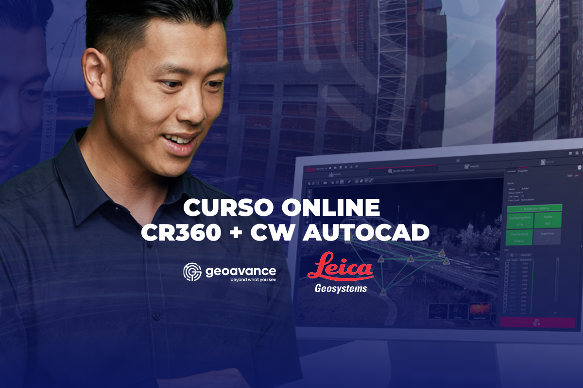 Curso LEICA CR360+CWAUTOCAD